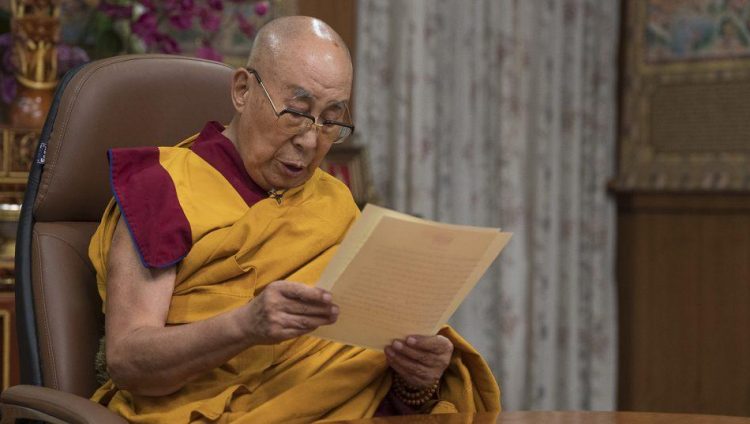 दलाई लामा संस्था की निरंतरता की पुष्टि करने वाला वक्तव्य