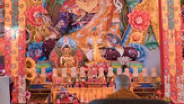 लद्दाख के डगथोग विहार में छोग समर्पण, अभिषेक और व्याख्यान