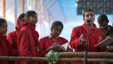 बिहारी छात्रों को संबोधन और पलयुल थुबतेन छोखोर दरज्ञेलिंग विहार की यात्रा