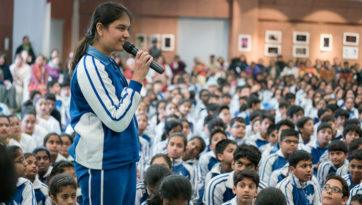 परम पावन दलाई लामा का फिक्की लेडीज समूह और मदर्स इंटरनेशनल स्कूल के लिए व्याख्यान