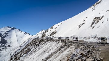 नुबरा घाटी से लेह लौटते हुए