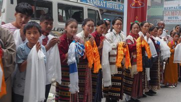 परमपावन दलाई लामा का मनाली यात्रा 