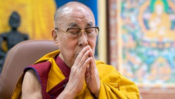 परमपावन दलाई लामा ने बिहार के लोगों के प्रति सहानुभूति व्यक्त की 